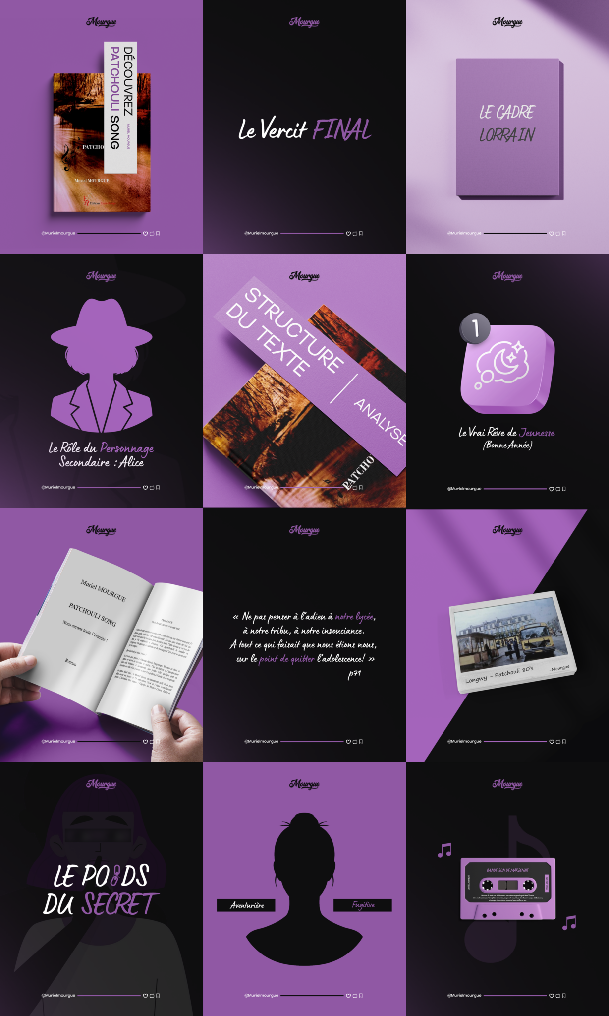 Plaquette de publication mourgue