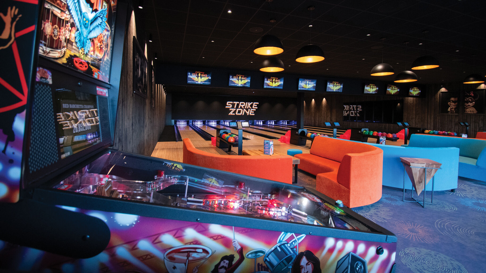 Bowling Strike Zone à Lexy - Rebranding et site web par Agence Aurae